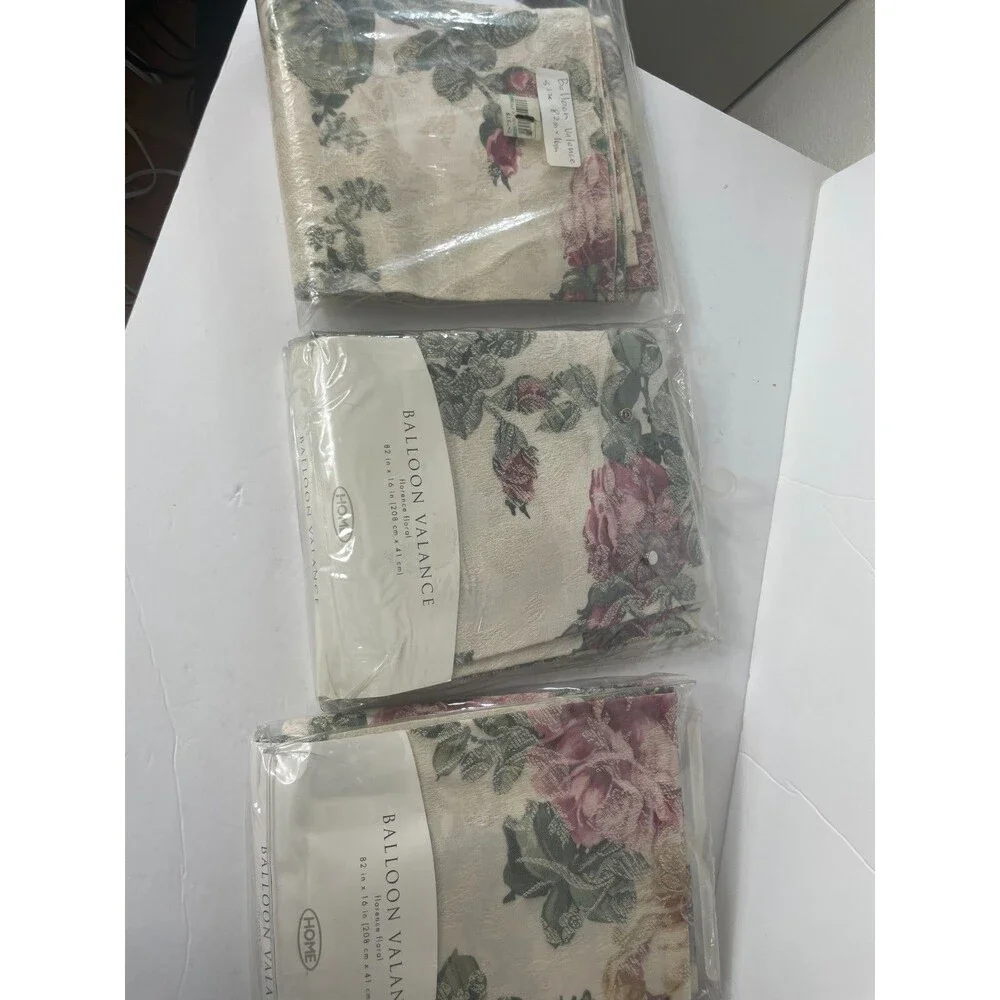 Vintage Target 1999 Balloon Valance Florence Floral 82